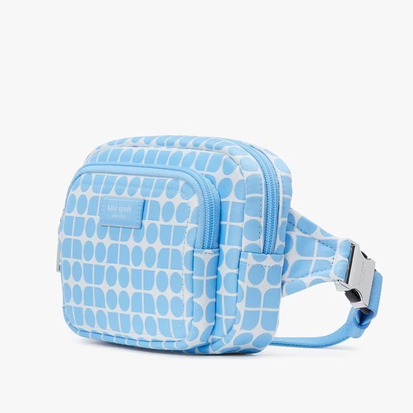 Kate Spade Noel Jacquard Belt Bag
Astral Blue 
NWT Waist
Bags & Fanny Packs - Picture 3 of 16